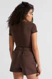 Core Rib Tee  Deep Raisin  hi-res
