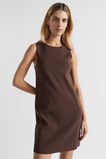 Crepe Knit Shift Dress  Deep Raisin  hi-res
