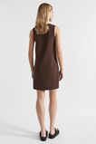 Crepe Knit Shift Dress  Deep Raisin  hi-res