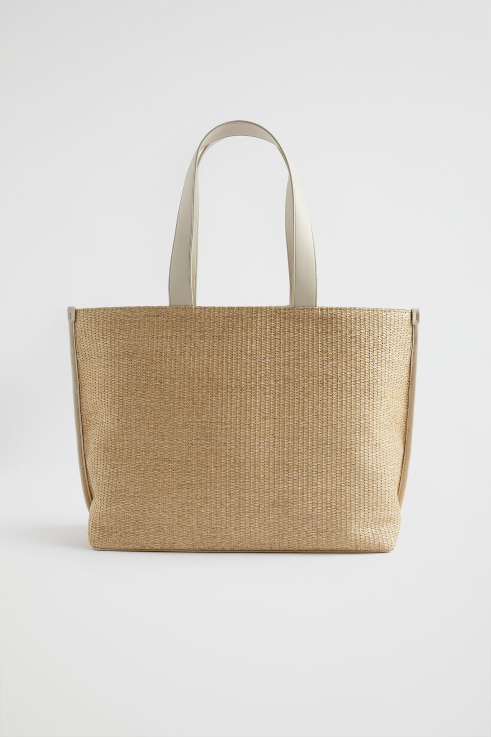 Raffia Tote  Stone Natural