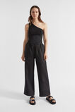 One Shoulder Tank  Black  hi-res