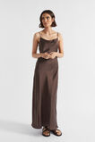 Silk Slip Dress  Deep Raisin  hi-res