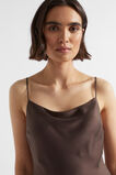 Silk Slip Dress  Deep Raisin  hi-res