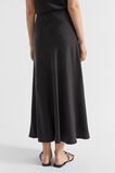 Silk Skirt  Black  hi-res