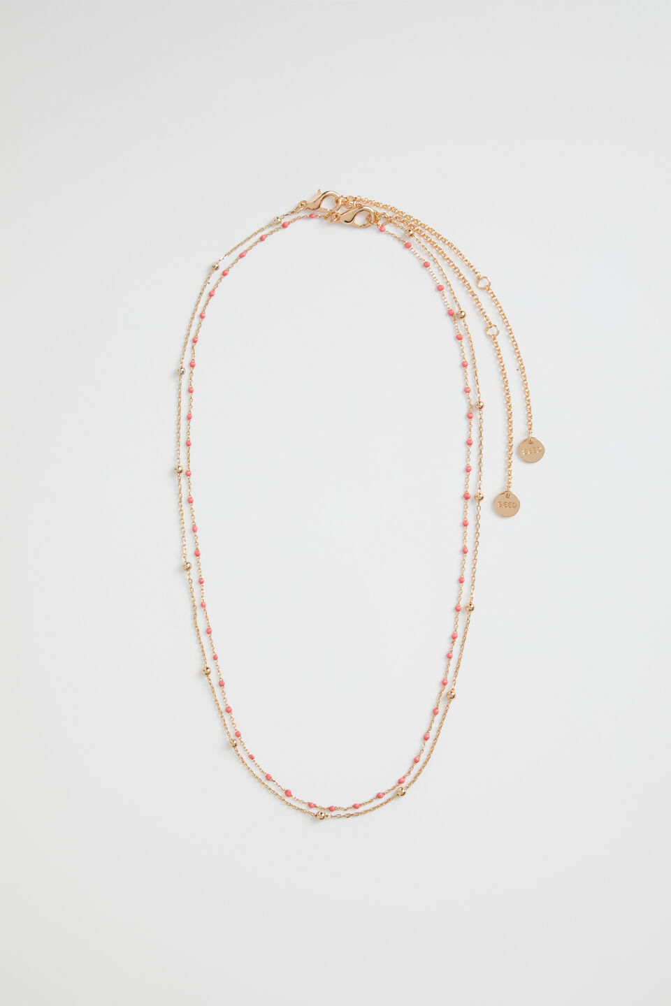 Enamel Necklace Set  Wild Berry