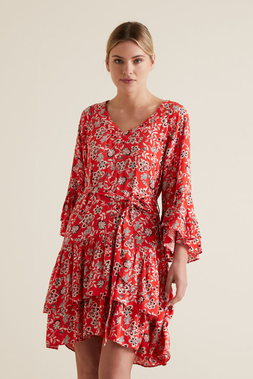 Tiered Ruffle Dress  