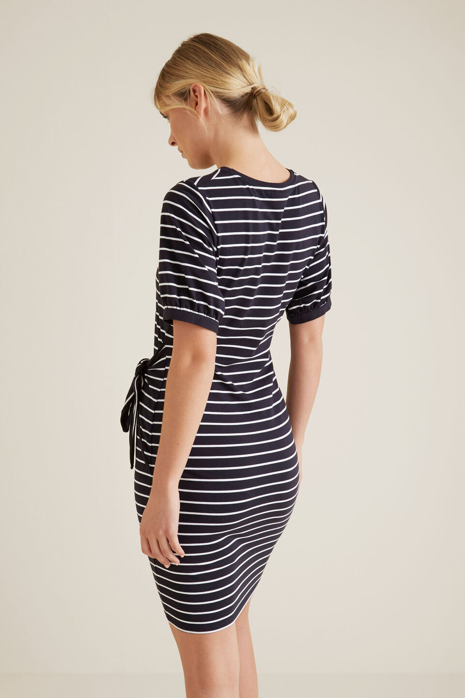 Blouson Jersey Dress  
