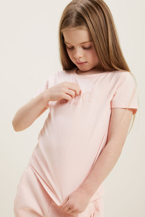 Core Logo Tee  Dusty Rose  hi-res