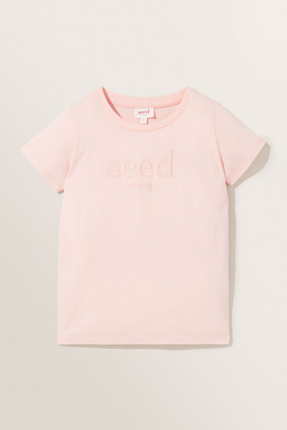 Core Logo Tee  Dusty Rose  hi-res