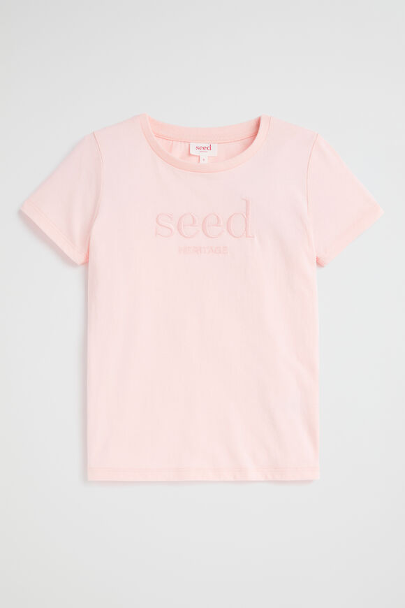 Core Logo Tee  Dusty Rose  hi-res