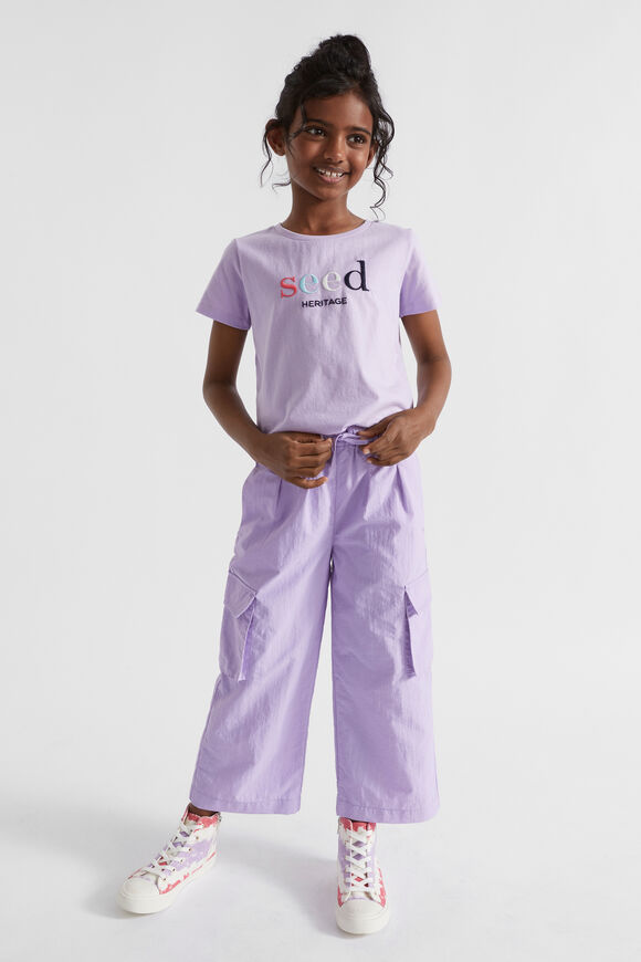 Core Logo Tee  Lavender Multi  hi-res