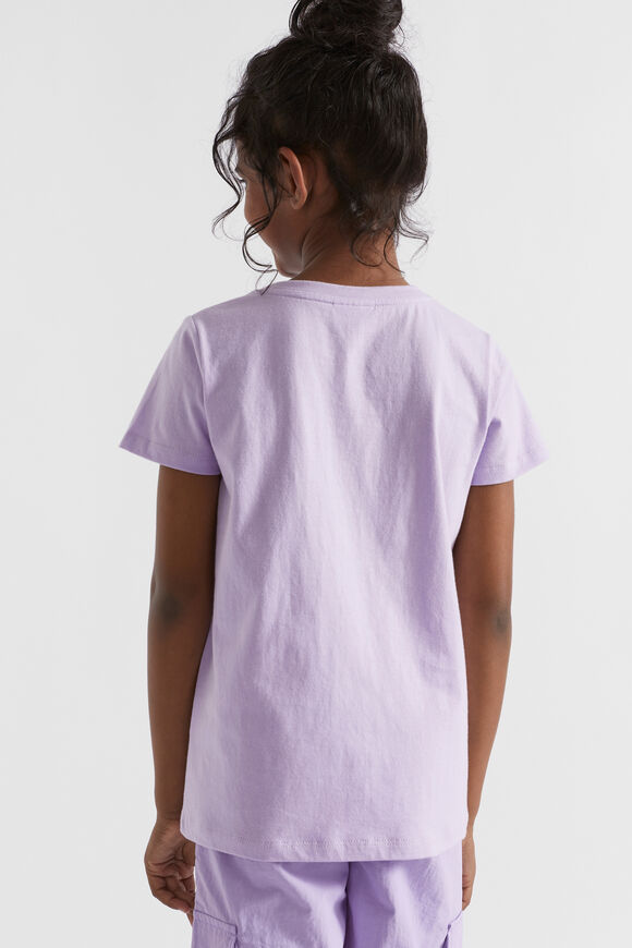 Core Logo Tee  Lavender Multi  hi-res