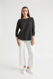 Core Curve Hem Sweat  Slate Marle  hi-res