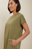 Tee Dress  Sage Green Wash  hi-res