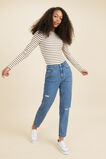 Stripe Rib Tee  Sunflower  hi-res