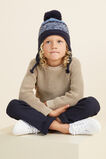 Mix Yarn Beanie  Multi  hi-res