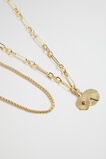 Chain Necklace Set  Gold  hi-res