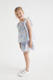 Cutwork Floral Top  Baby Blue  hi-res
