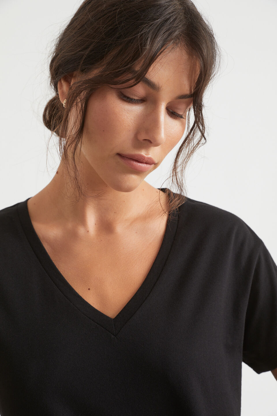 Core Tee Dress  Black