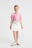 Denim Skirt  Vintage White Wash  hi-res