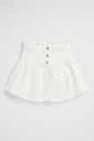 Denim Skirt  Vintage White Wash  hi-res