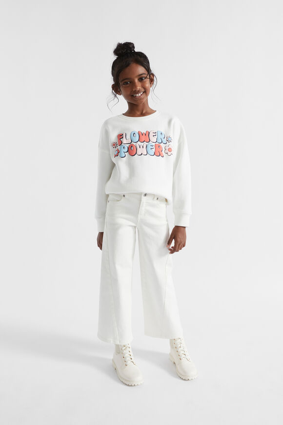 Flower Power Sweat  Canvas  hi-res