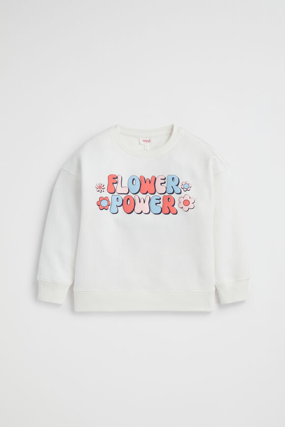 Flower Power Sweat  Canvas  hi-res