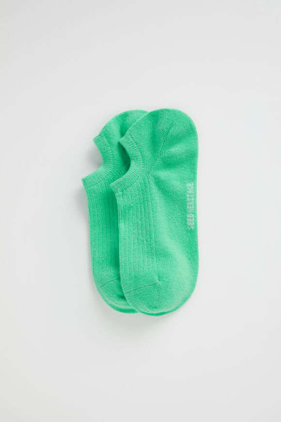 Sneaker Sock  Key Lime  hi-res
