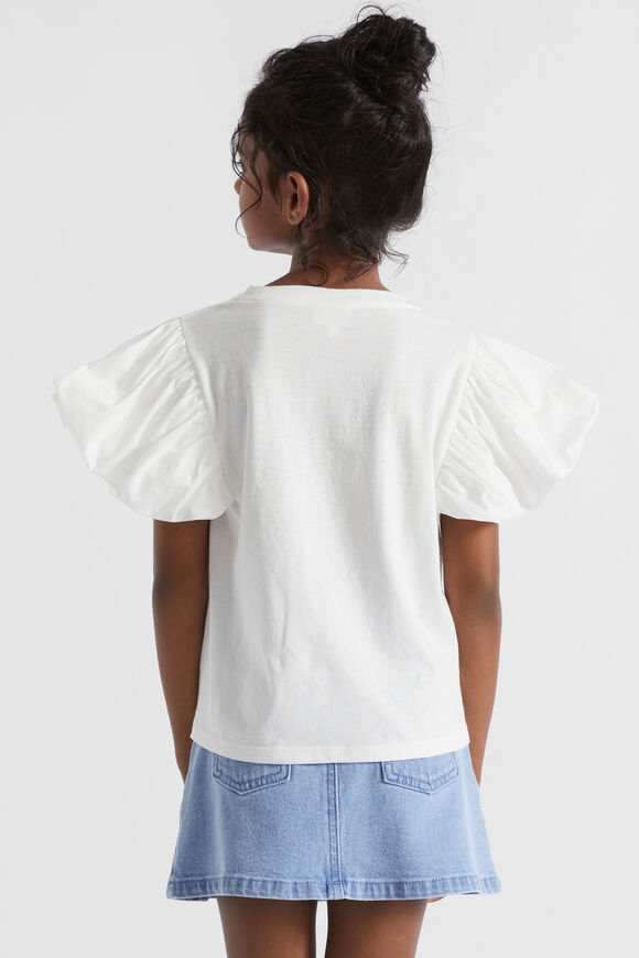 Bubble Sleeve Tee  Canvas  hi-res
