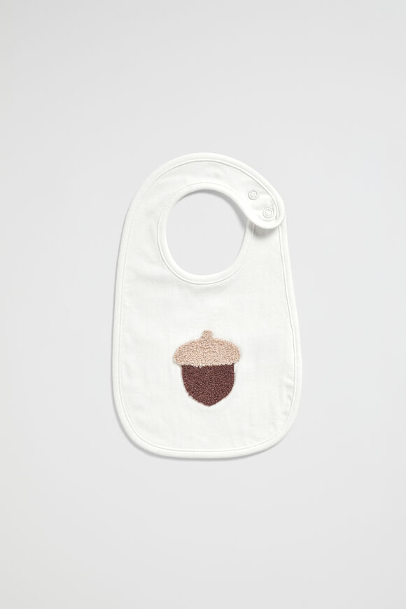Acorn Bib  Canvas  hi-res