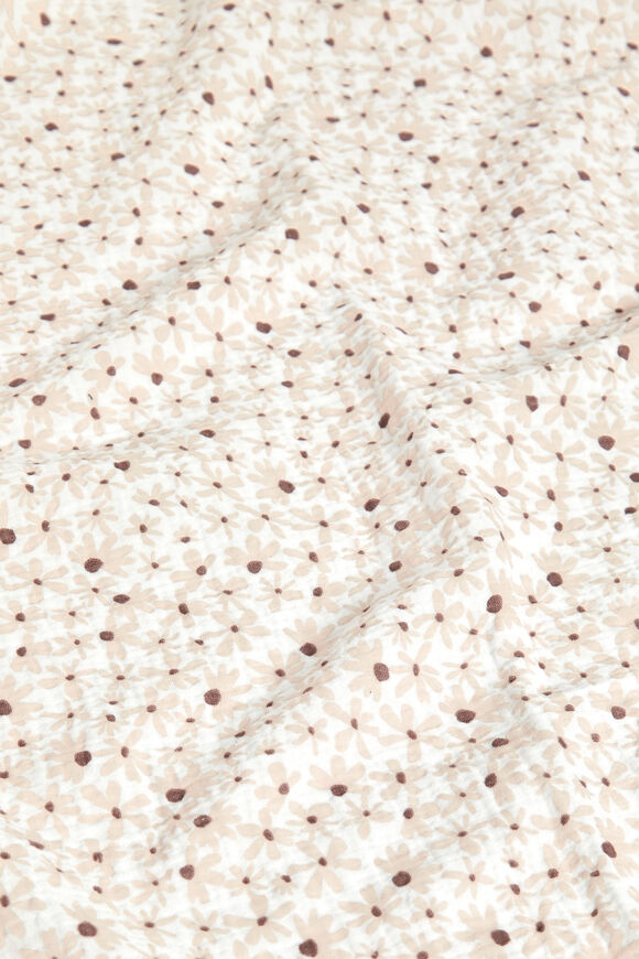 Woven Floral Wrap  Canvas  hi-res