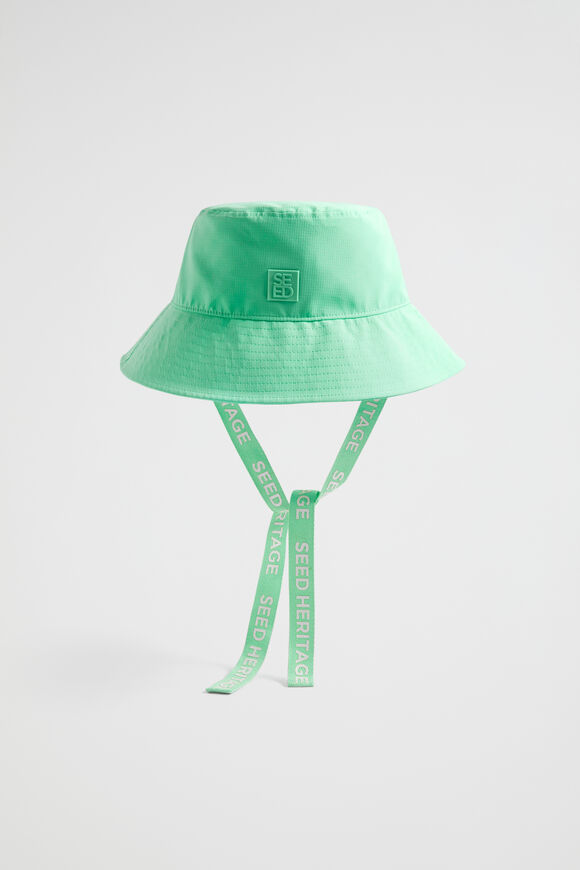 Monochrome Logo Bucket Hat  Key Lime  hi-res