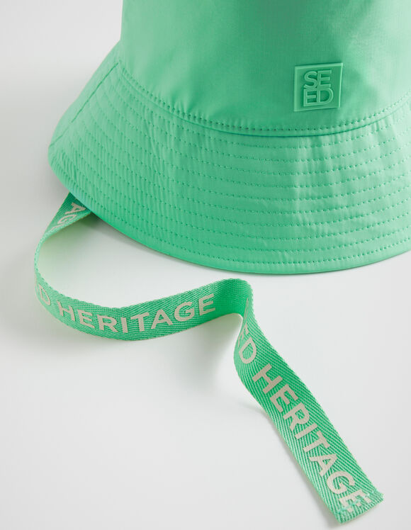 Monochrome Logo Bucket Hat  Key Lime  hi-res