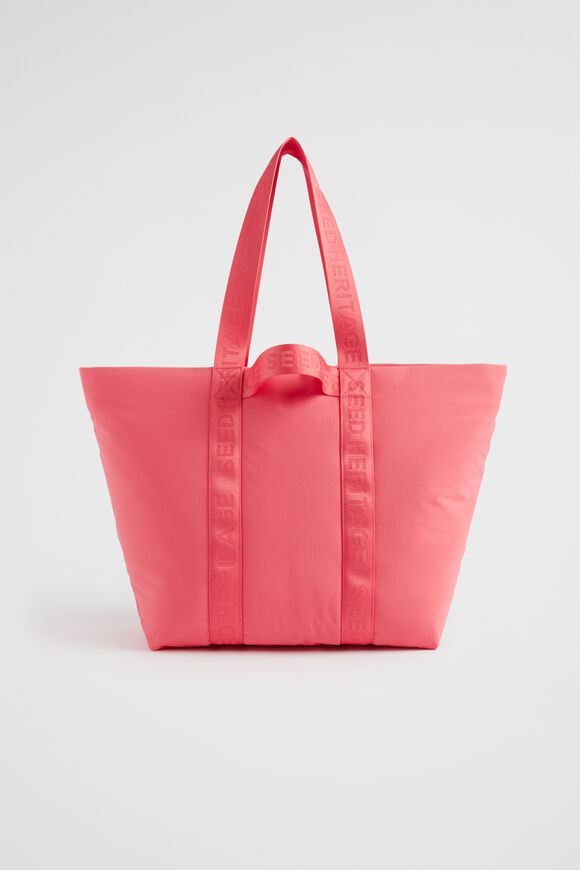 Monochrome Logo Tote  Wild Berry  hi-res