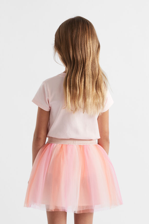Multi Daisy Sequin Tee  Dusty Rose  hi-res