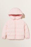 Sporty Puffer Jacket  Dusty Rose  hi-res