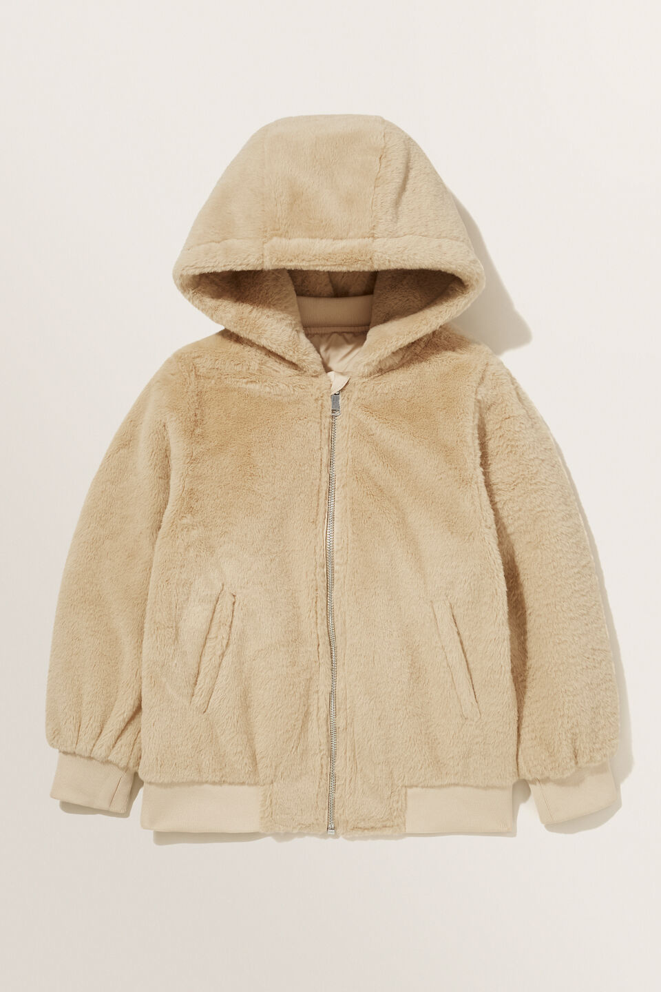 Reversible Bomber Jacket  Chai