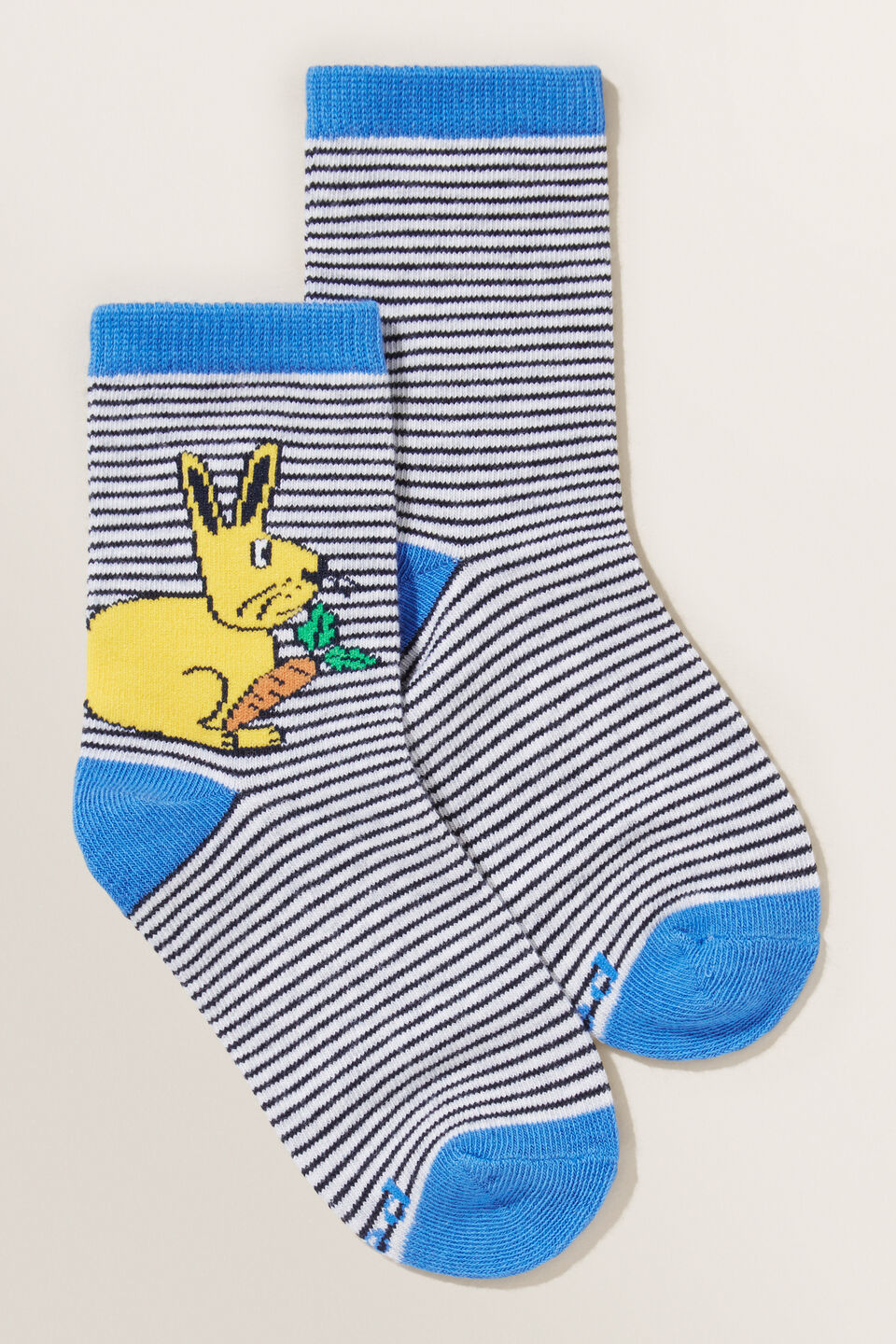 Bunny Stripe Socks  Multi