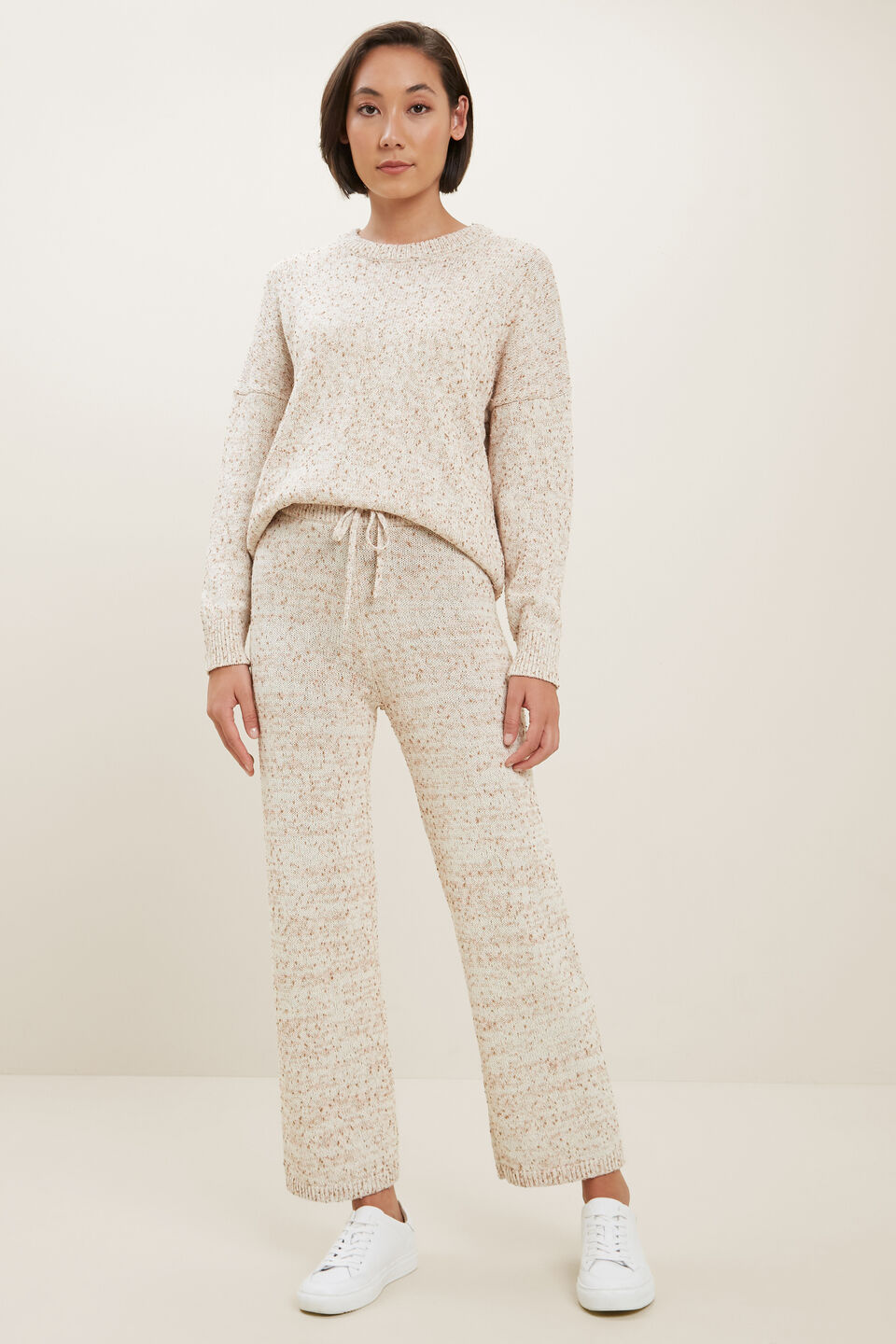 Fleck Sweater  French Vanilla