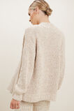 Fleck Cardigan  French Vanilla Fleck  hi-res