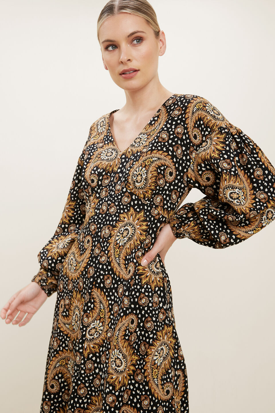 Paisley Midi Dress  Paisley