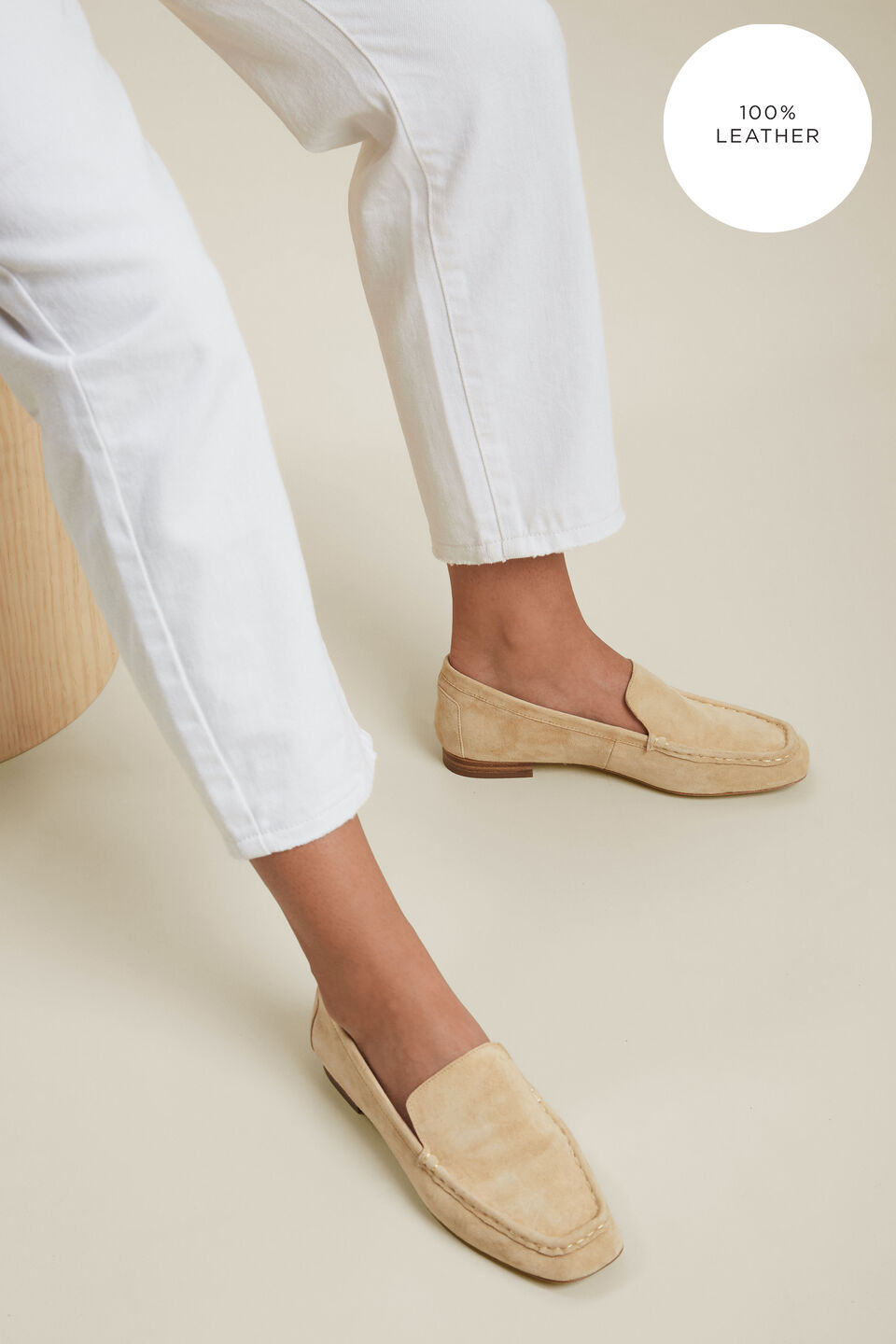 Suede Loafer  Butter
