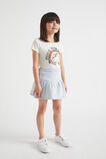 Yoke Denim Skirt  Sun Bleach  hi-res