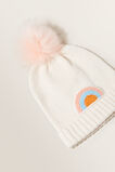 Rainbow Patch Beanie  Multi  hi-res