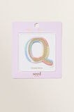 Made By Me Rainbow Initial Patch  Q  hi-res