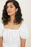 Scallop Trim Top  Whisper White  hi-res