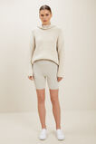 Merino Wool Rib Sweater  Neutral Blush Marle  hi-res