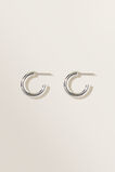 Classic Hoops  Silver  hi-res