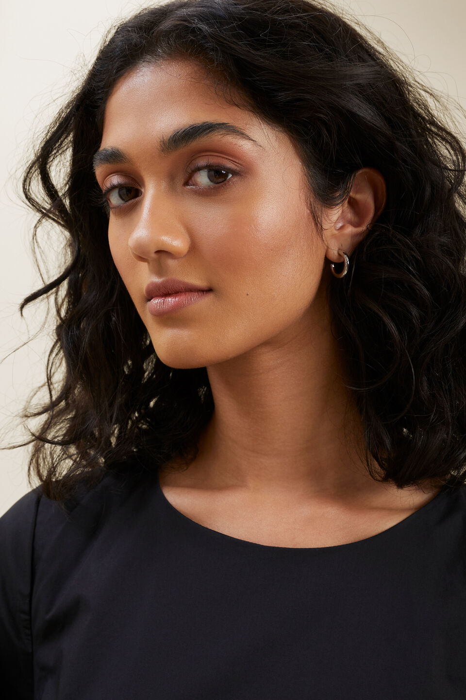 Classic Hoops  Silver