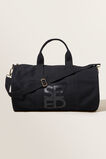 Seed Canvas Duffle Bag  Black  hi-res
